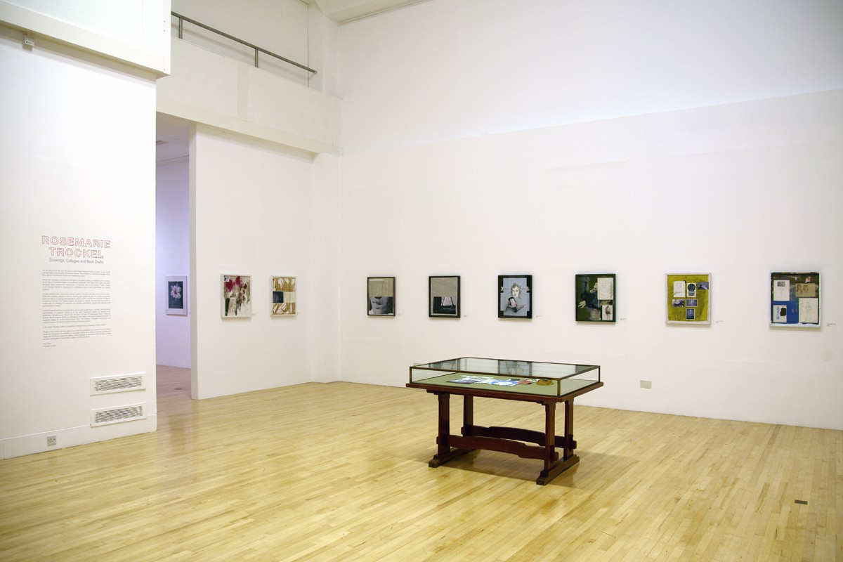 Rosemarie Trockel / Drawings, Collages and Book Drafts Talbot Rice